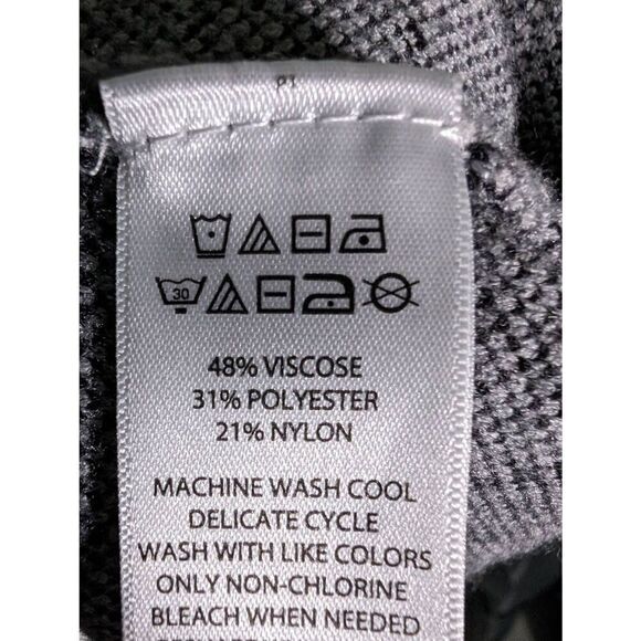 Tahari Leopard Sweater Animal Print Cuffed Sleeves Size XS - Picture 4 of 5